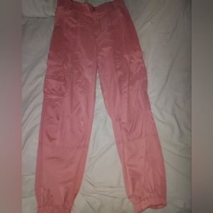 pink cargo pants